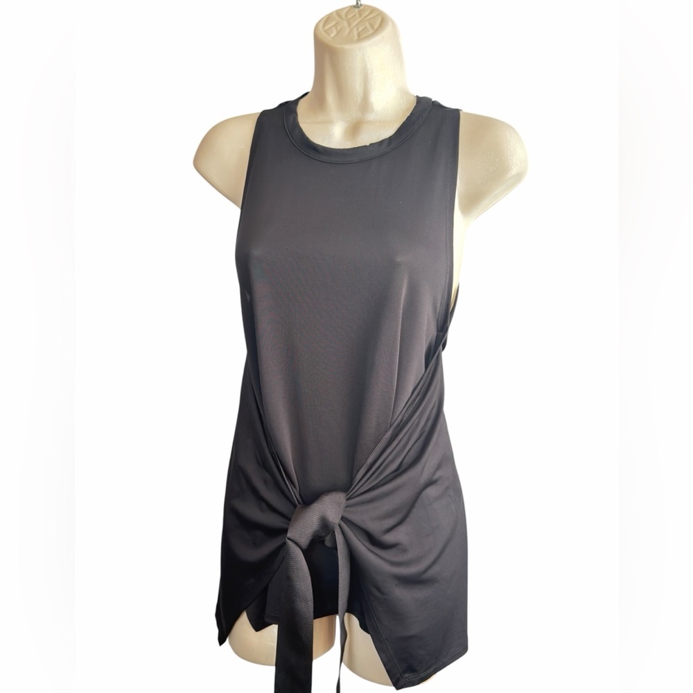 Ted Baker EVEAH 2 Black Halter Tunic Top Sleeveless Draped Asymmetric Blouse NEW - Picture 4 of 16